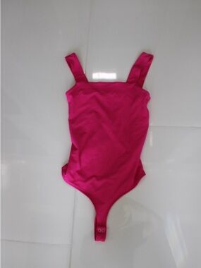 Fuchsia Pink One-Piece Bodysuit
